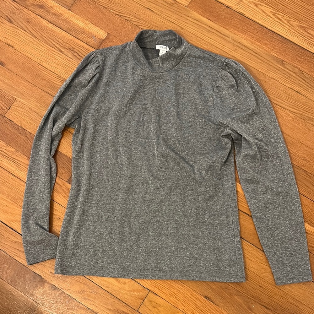 J.Crew Factory Mockneck Long Sleeve Top